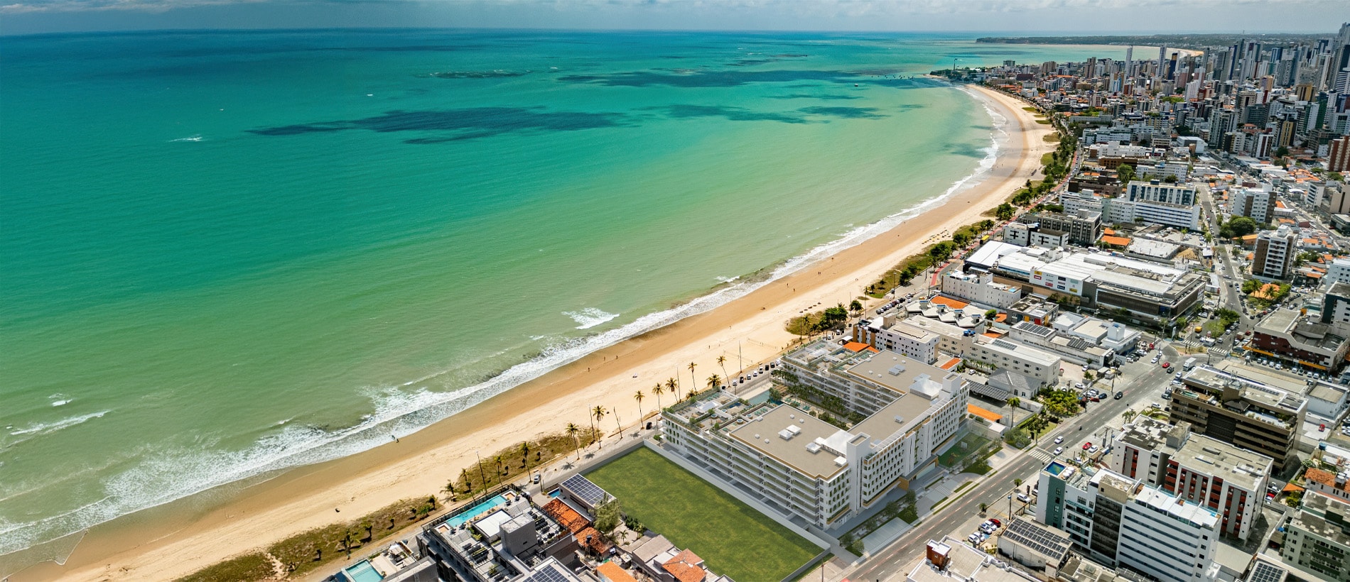 Inserção do Vila do Mar na paisagem urbana do Jardim Oceania